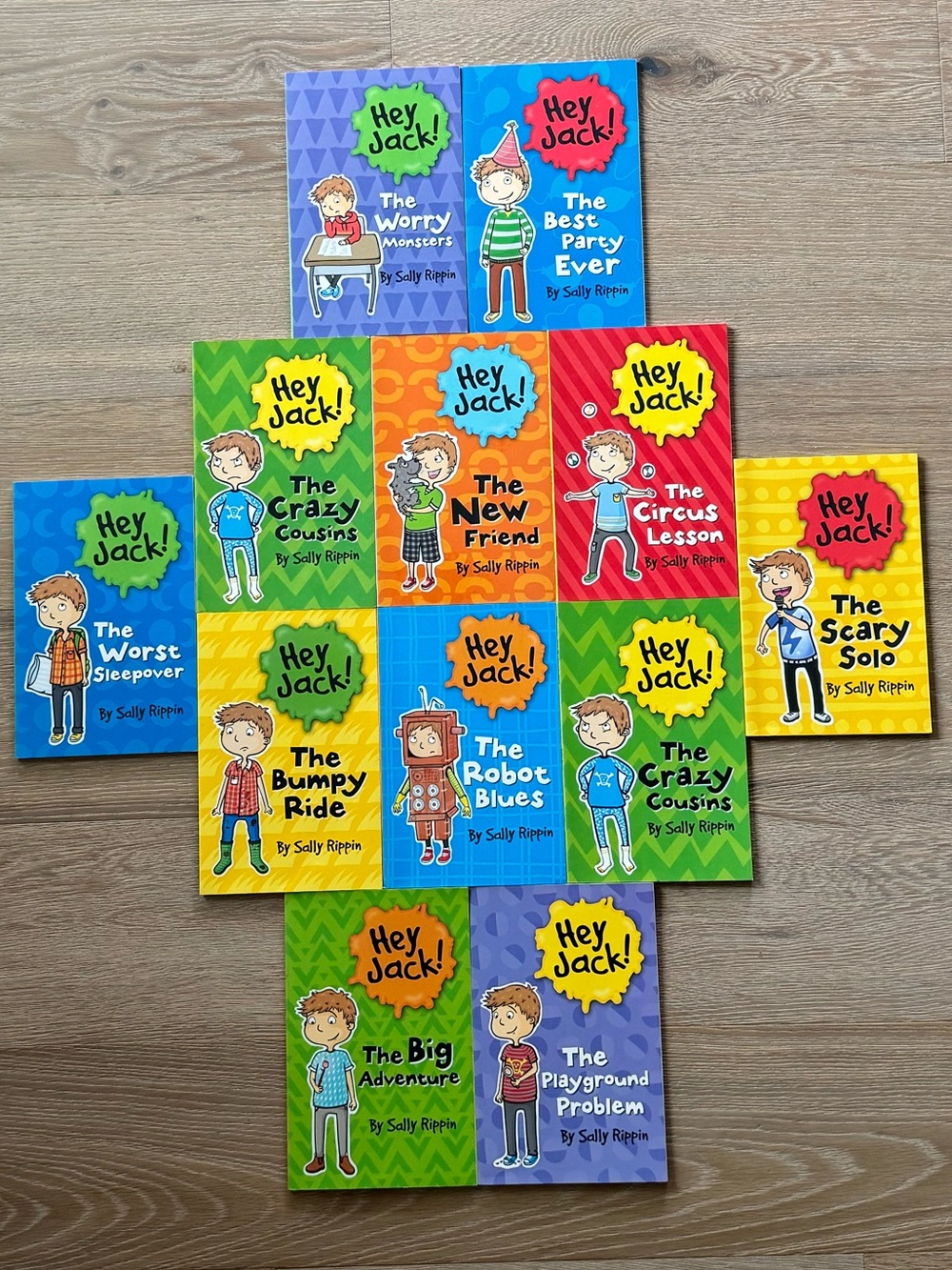 Early Reader “Hey Jack!” Paperback Book Set